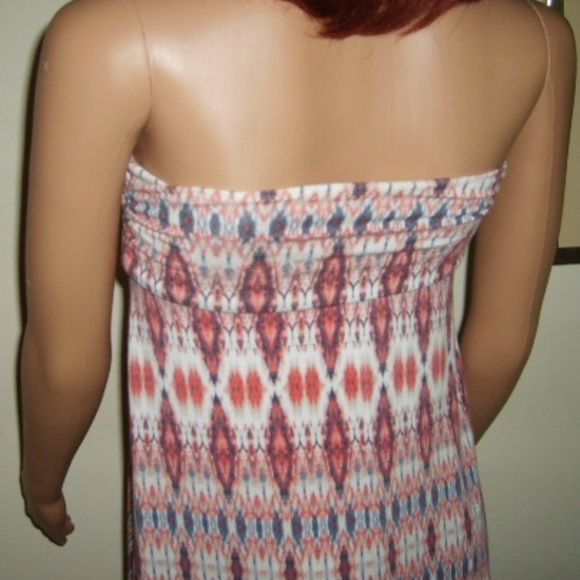 Summer Long Dress Strapless M Joe B Casual Comfy - Picture 4 of 6